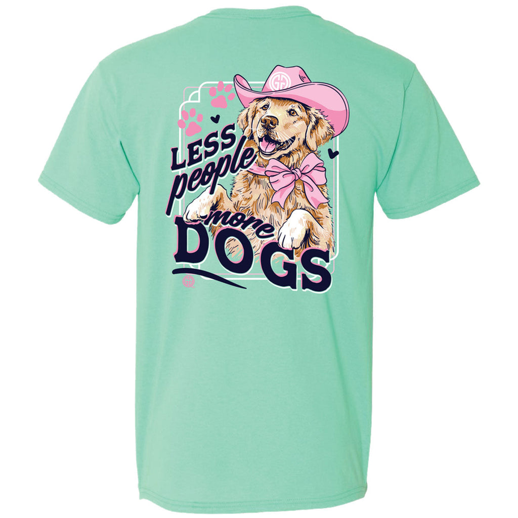 Girlie Girl Originals Less People More Dogs - Adult & Kids T-Shirts, Sweatshirts & Hoodies apparel design preview 2