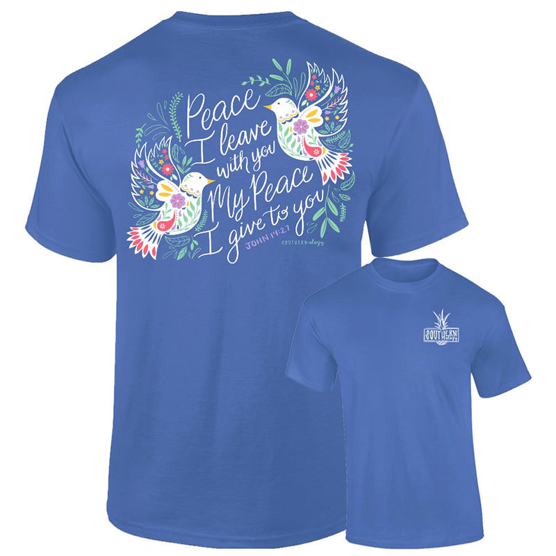 Southernology Peace Doves Comfort Colors - Adult & Kids T-Shirts, Sweatshirts & Hoodies apparel design preview 1