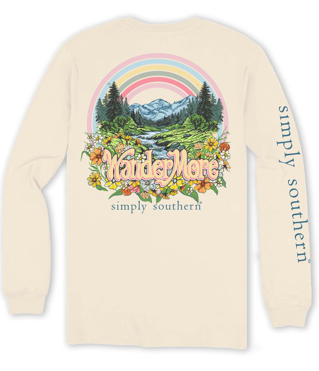 Simply Southern Wander More - Adult & Kids T-Shirts, Sweatshirts & Hoodies apparel design preview 1