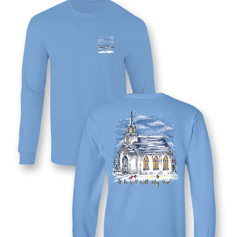 SALE Sassy Frass Well With My Soul Faith - Adult & Kids T-Shirts, Sweatshirts & Hoodies apparel design preview 1