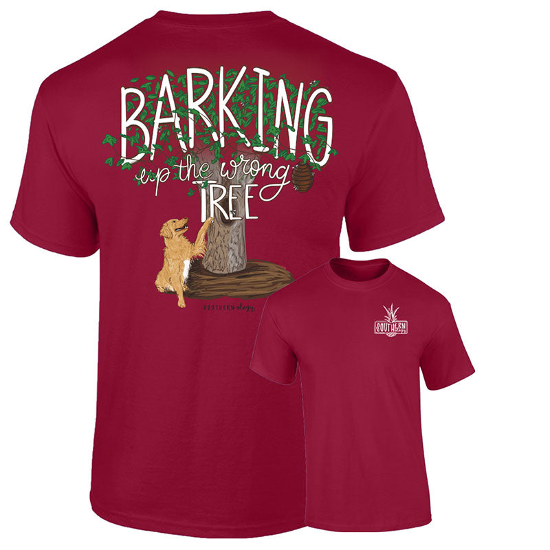 Southernology Barking up the Wrong Tree Comfort - Adult & Kids T-Shirts, Sweatshirts & Hoodies apparel design preview 1