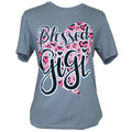 Southern Attitude Blessed Gigi Heart Soft Canvas - Adult & Kids T-Shirts, Sweatshirts & Hoodies apparel design preview 1