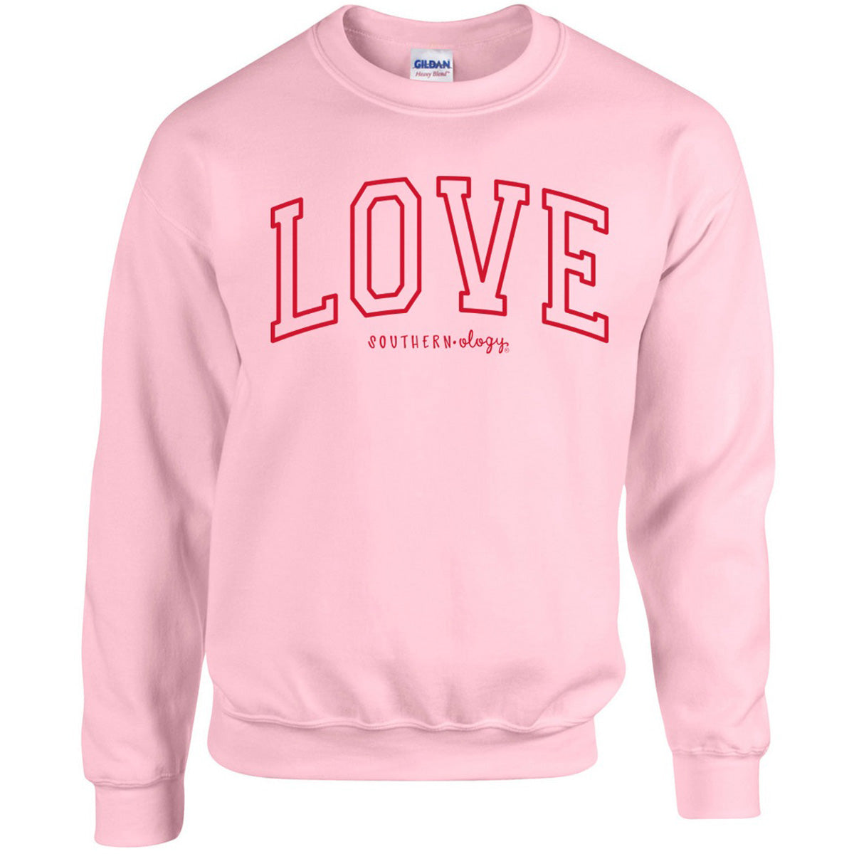 Southernology Love Varsity Block Crew - Adult & Kids T-Shirts, Sweatshirts & Hoodies apparel design preview 2