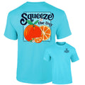 Southernology Squeeze the Day Orange Comfort Colors - Adult & Kids T-Shirts, Sweatshirts & Hoodies apparel design preview 1