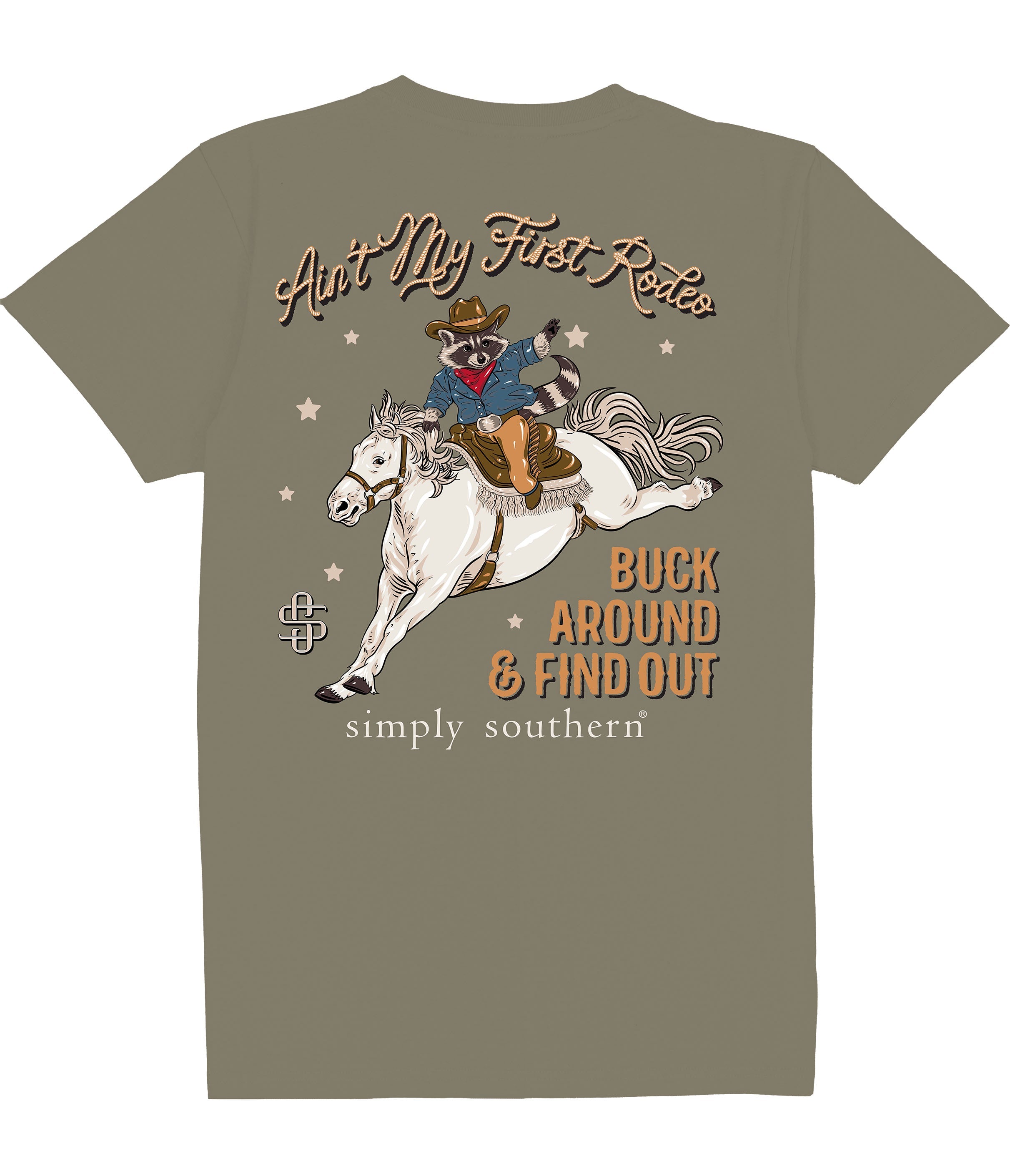 Simply Southern First Rodeo - Adult & Kids T-Shirts, Sweatshirts & Hoodies apparel design preview 2
