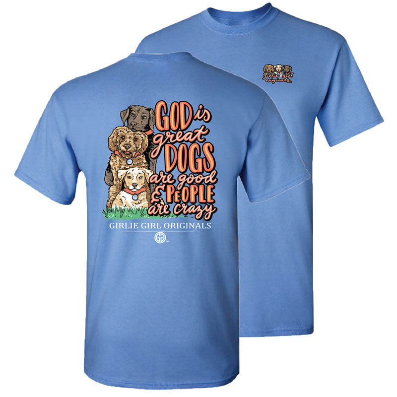 Girlie Girl Originals God Dogs People - Adult & Kids T-Shirts, Sweatshirts & Hoodies apparel design preview 2