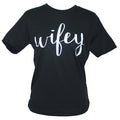 Southern Attitude Classic Wifey Front Print - Adult & Kids T-Shirts, Sweatshirts & Hoodies apparel design preview 1