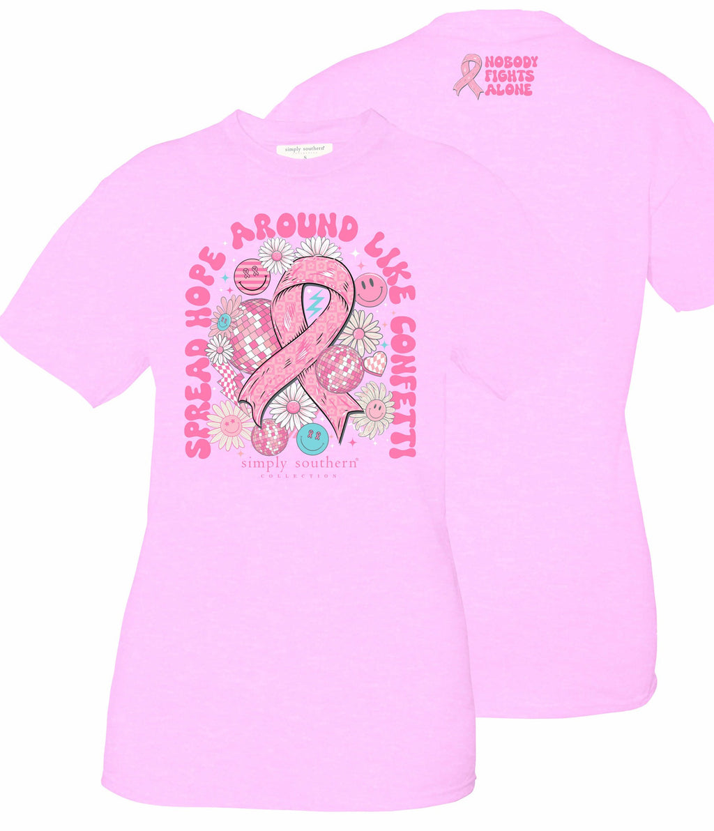 Simply Southern Spread Hope Cancer - Adult & Kids T-Shirts, Sweatshirts & Hoodies apparel design preview 1