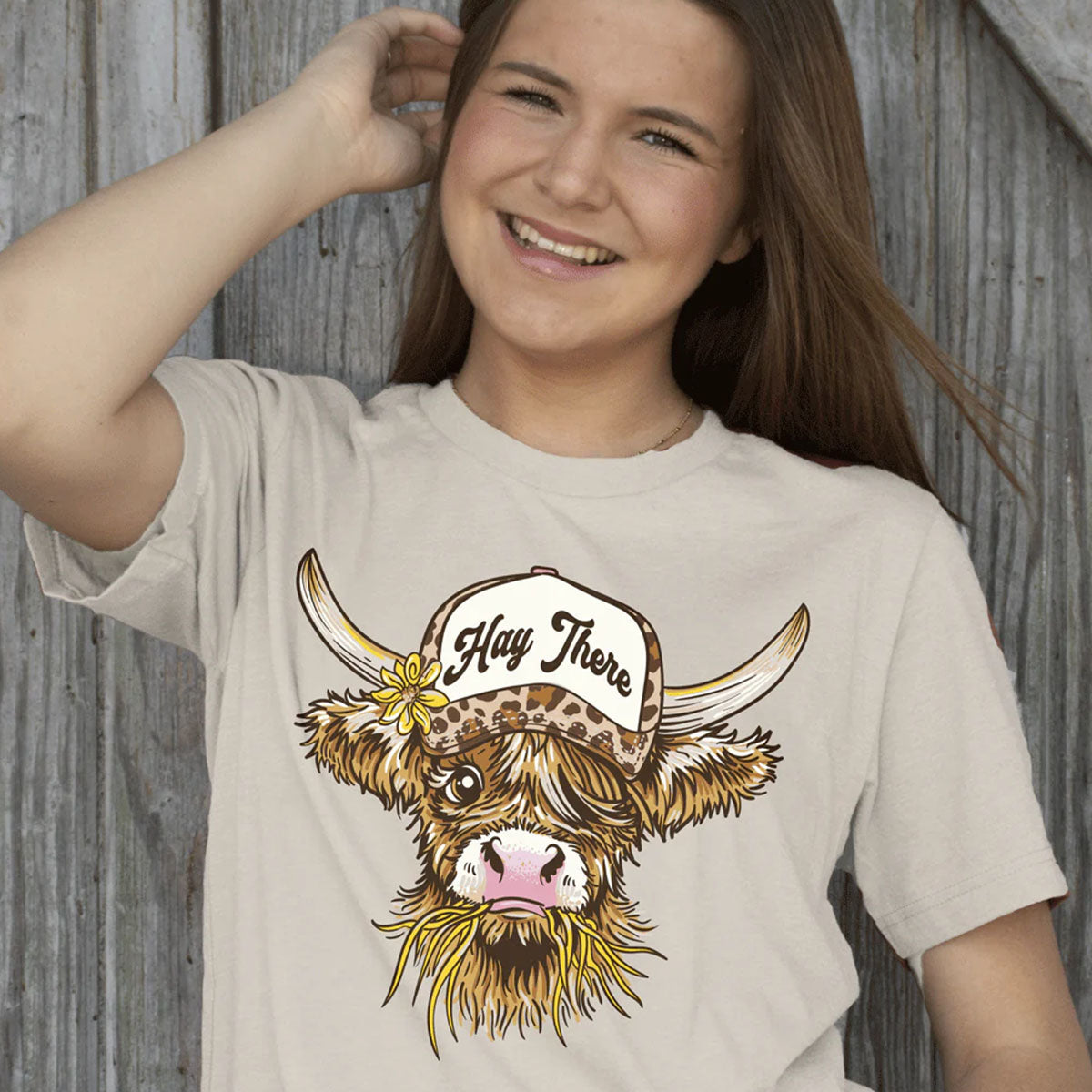 Girlie Girl Lulu Mac Trucker Hat Cow Canvas - Adult & Kids T-Shirts, Sweatshirts & Hoodies apparel design preview 1