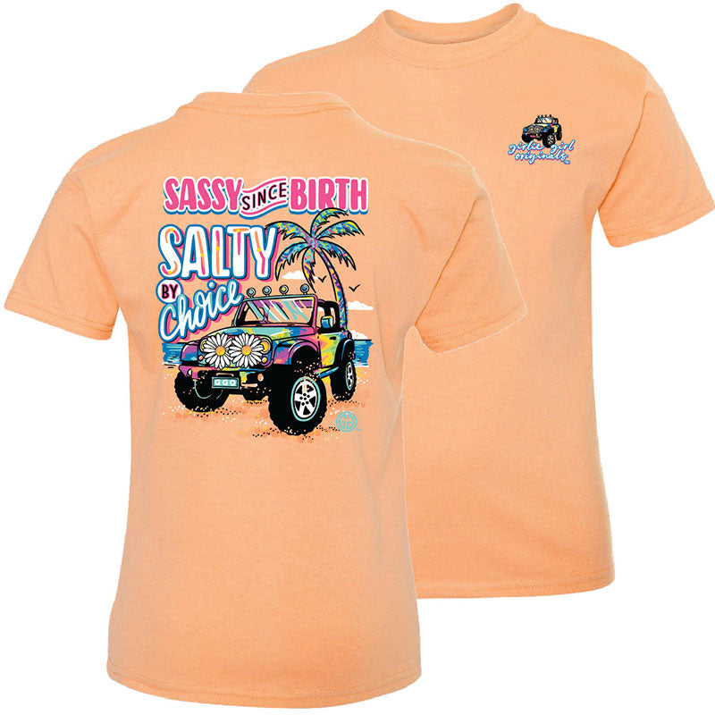 Girlie Girl Originals Sassy Since Birth - Adult & Kids T-Shirts, Sweatshirts & Hoodies apparel design preview 1