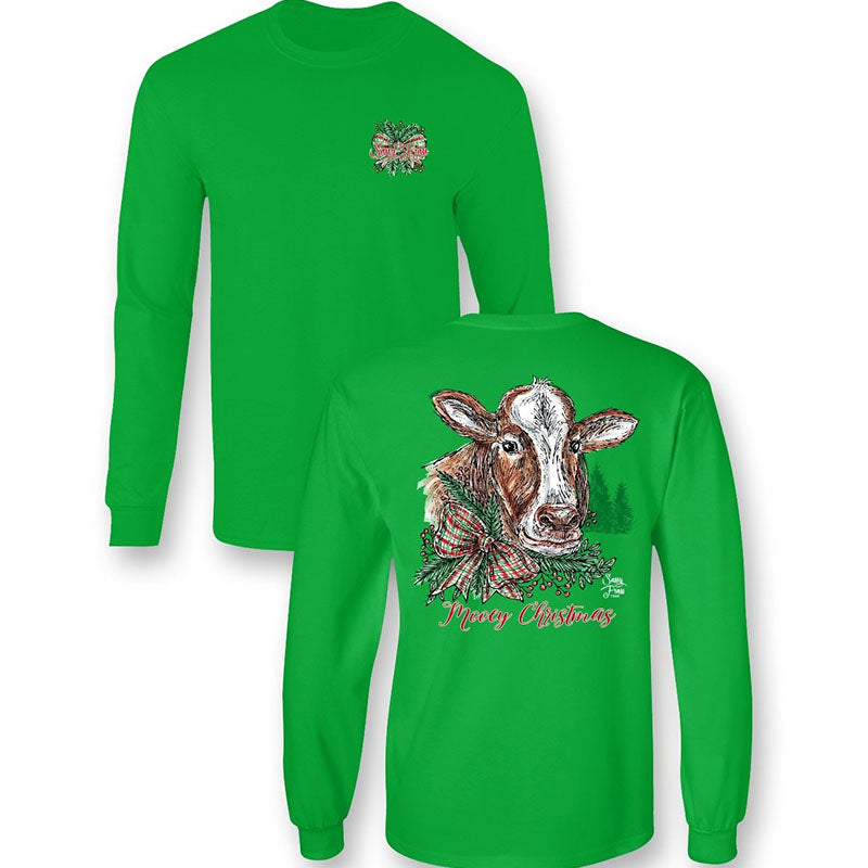 SALE Sassy Frass Mooey Christmas Cow Holiday - Adult & Kids T-Shirts, Sweatshirts & Hoodies apparel design preview 2