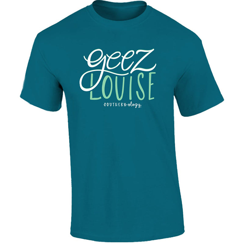Southernology TSTM Geez Louise Comfort Colors - Adult & Kids T-Shirts, Sweatshirts & Hoodies apparel design preview 1