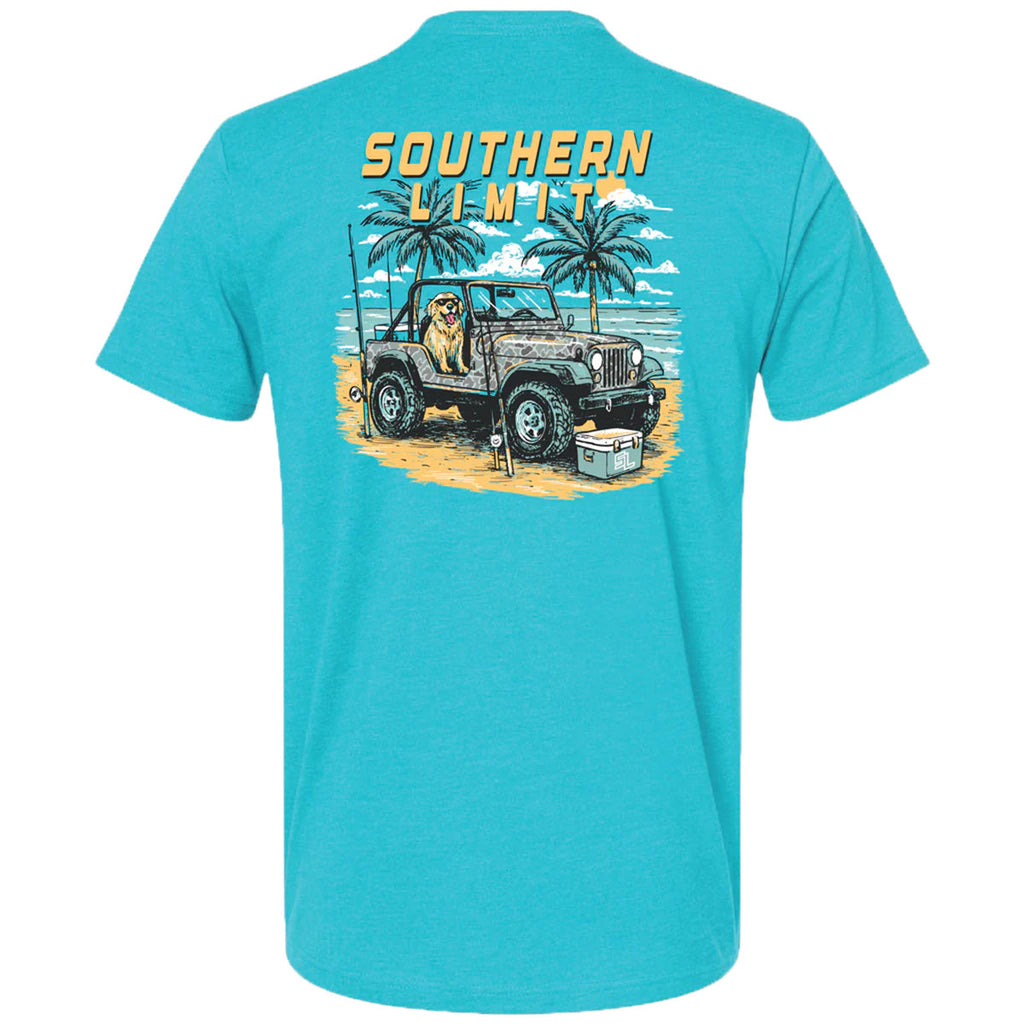 Southern Limit Beach Dog - Adult & Kids T-Shirts, Sweatshirts & Hoodies apparel design preview 2