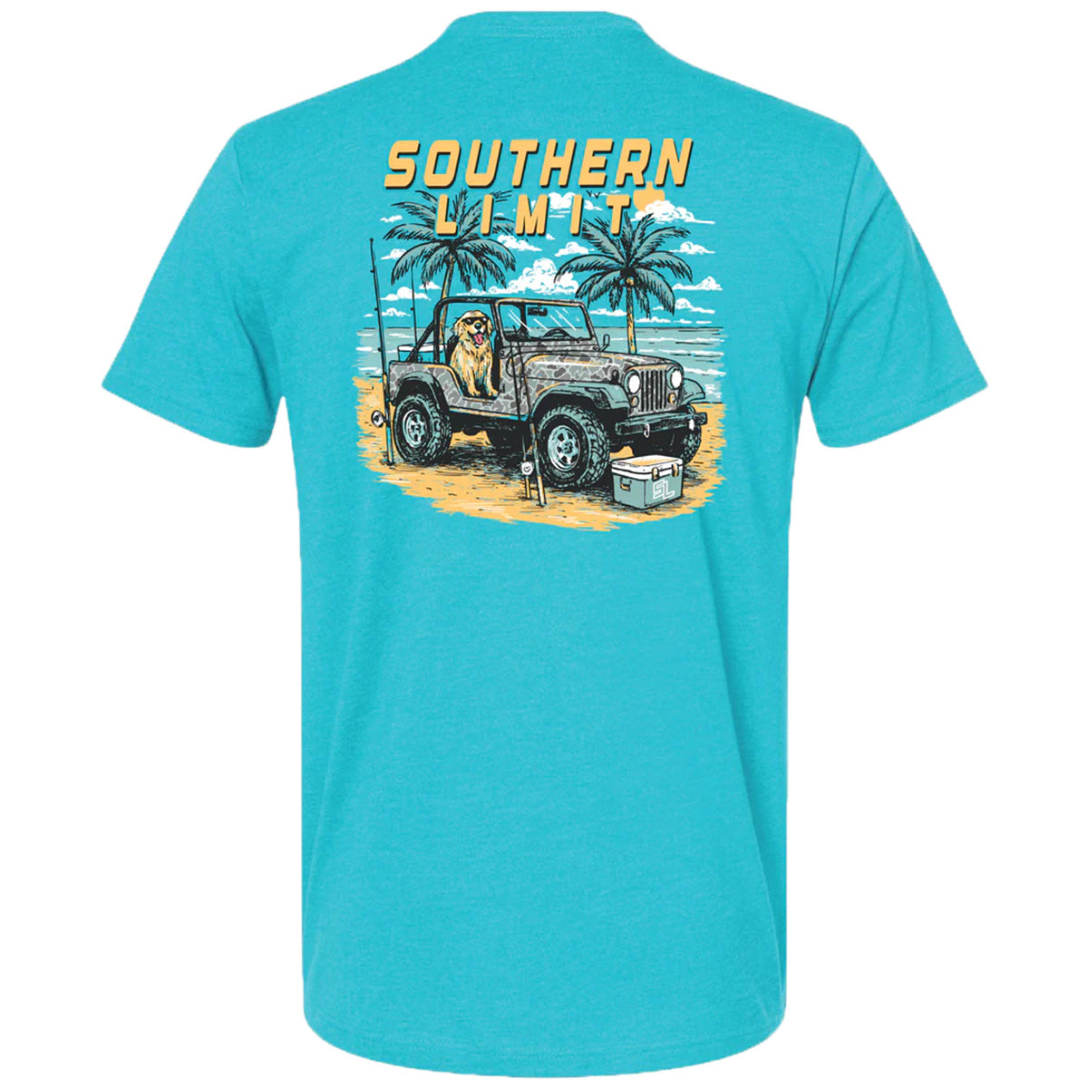 Southern Limit Beach Dog - Adult & Kids T-Shirts, Sweatshirts & Hoodies apparel design preview 2