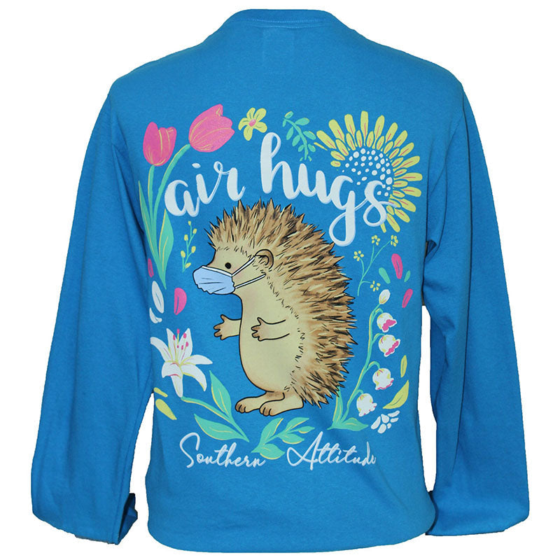 Southern Attitude Hedgehog Air Hugs - Adult & Kids T-Shirts, Sweatshirts & Hoodies apparel design preview 1