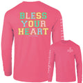 Southernology Block Bless Your Heart Comfort Colors - Adult & Kids T-Shirts, Sweatshirts & Hoodies apparel design preview 1