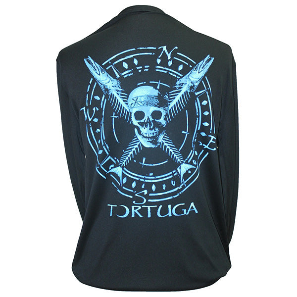 Southern Attitude Tortuga Moon Skull Bones Unisex - Adult & Kids T-Shirts, Sweatshirts & Hoodies apparel design preview 2