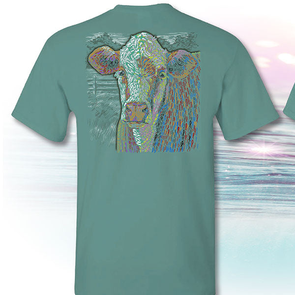 SALE I Fought Today Ribbon Cow Cancer Ribbons - Adult & Kids T-Shirts, Sweatshirts & Hoodies apparel design preview 1