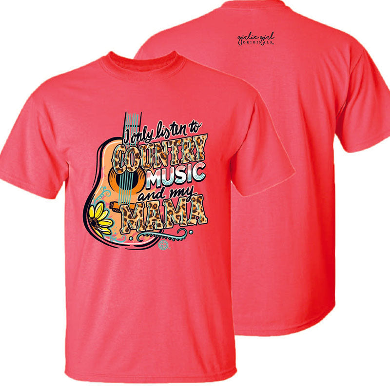 Girlie Girl Originals Country Music Mama - Adult & Kids T-Shirts, Sweatshirts & Hoodies apparel design preview 2