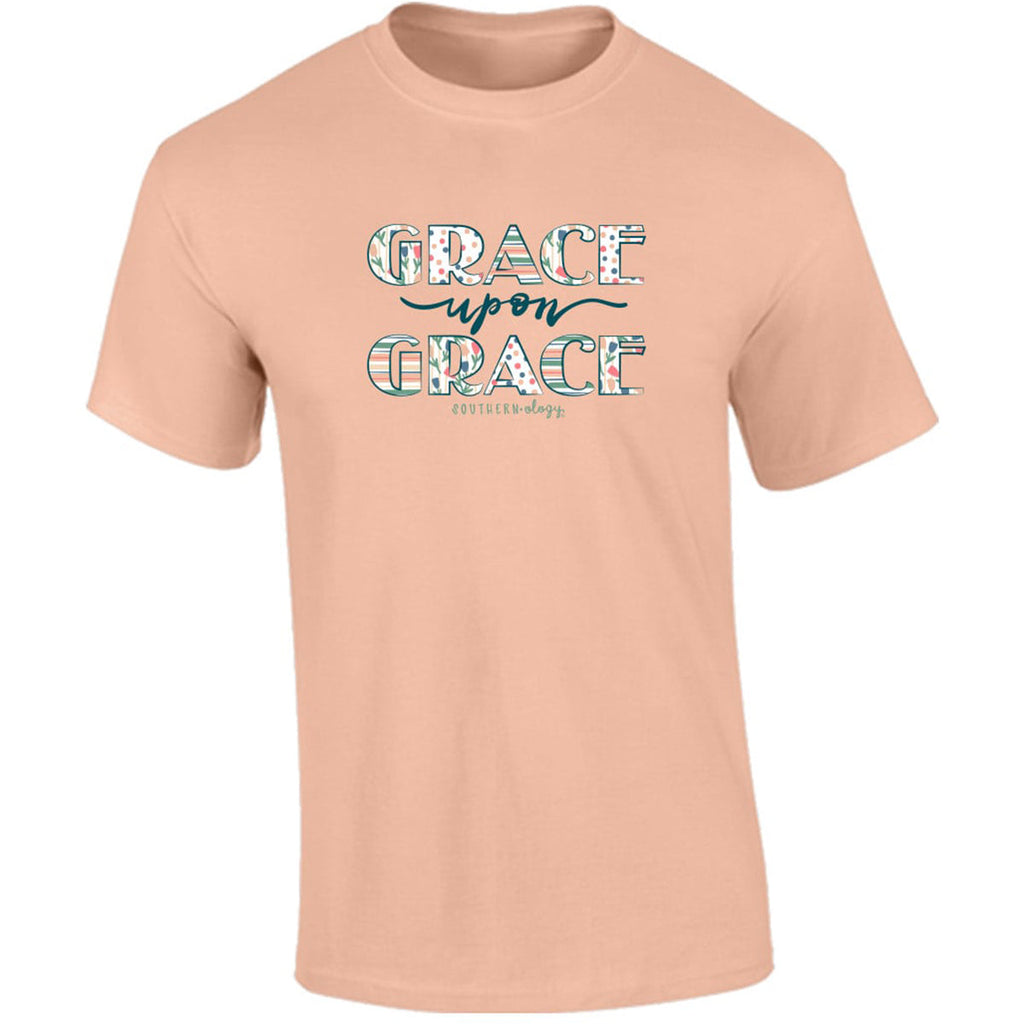 Southernology Grace Upon Comfort Colors - Adult & Kids T-Shirts, Sweatshirts & Hoodies apparel design preview 2