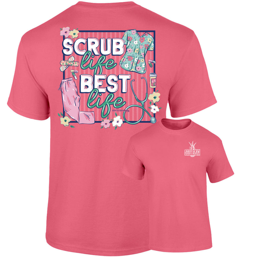 Southernology Scrub Life Best Comfort Colors - Adult & Kids T-Shirts, Sweatshirts & Hoodies apparel design preview 2