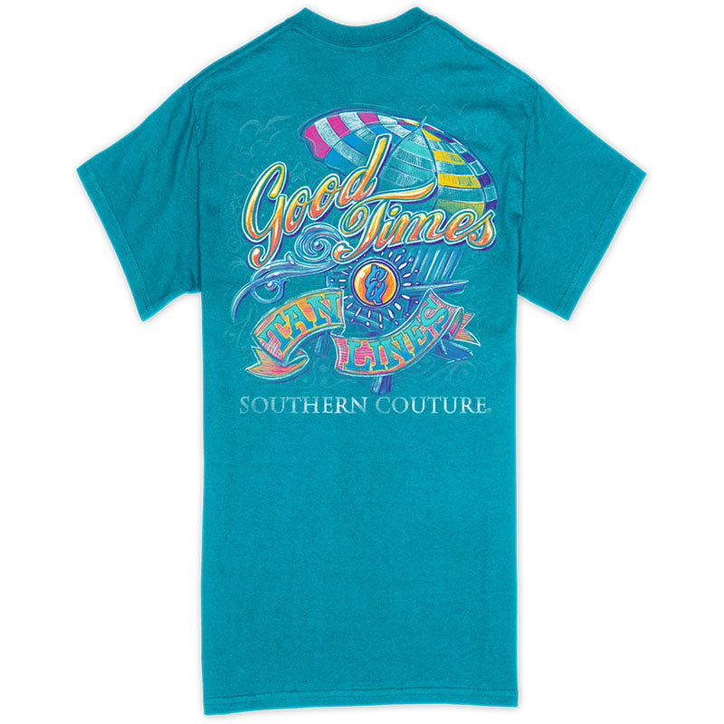 Southern Couture Classic Good Time Tan Lines - Adult & Kids T-Shirts, Sweatshirts & Hoodies apparel design preview 1