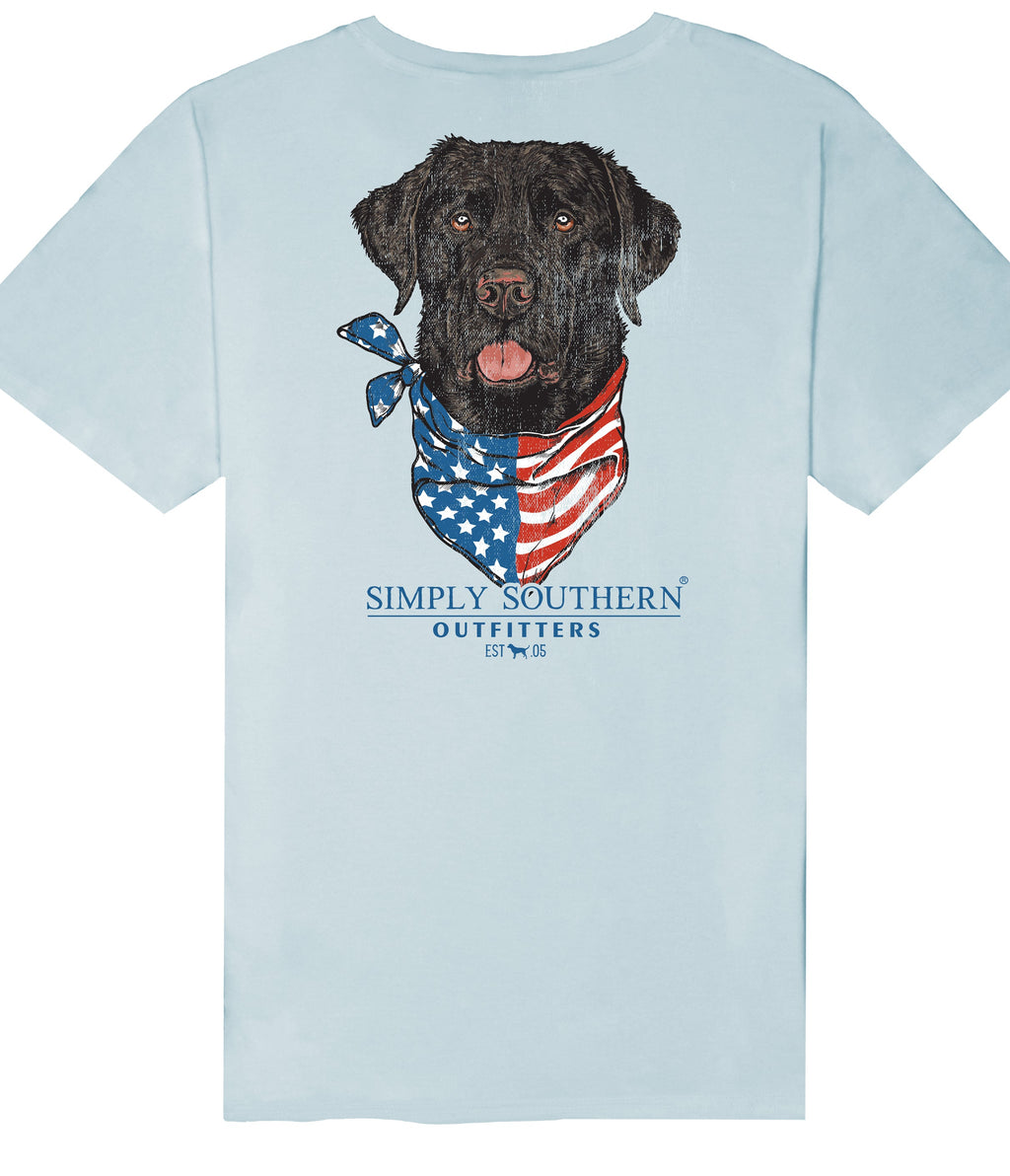 Simply Southern USA Dog - Adult & Kids T-Shirts, Sweatshirts & Hoodies apparel design preview 1