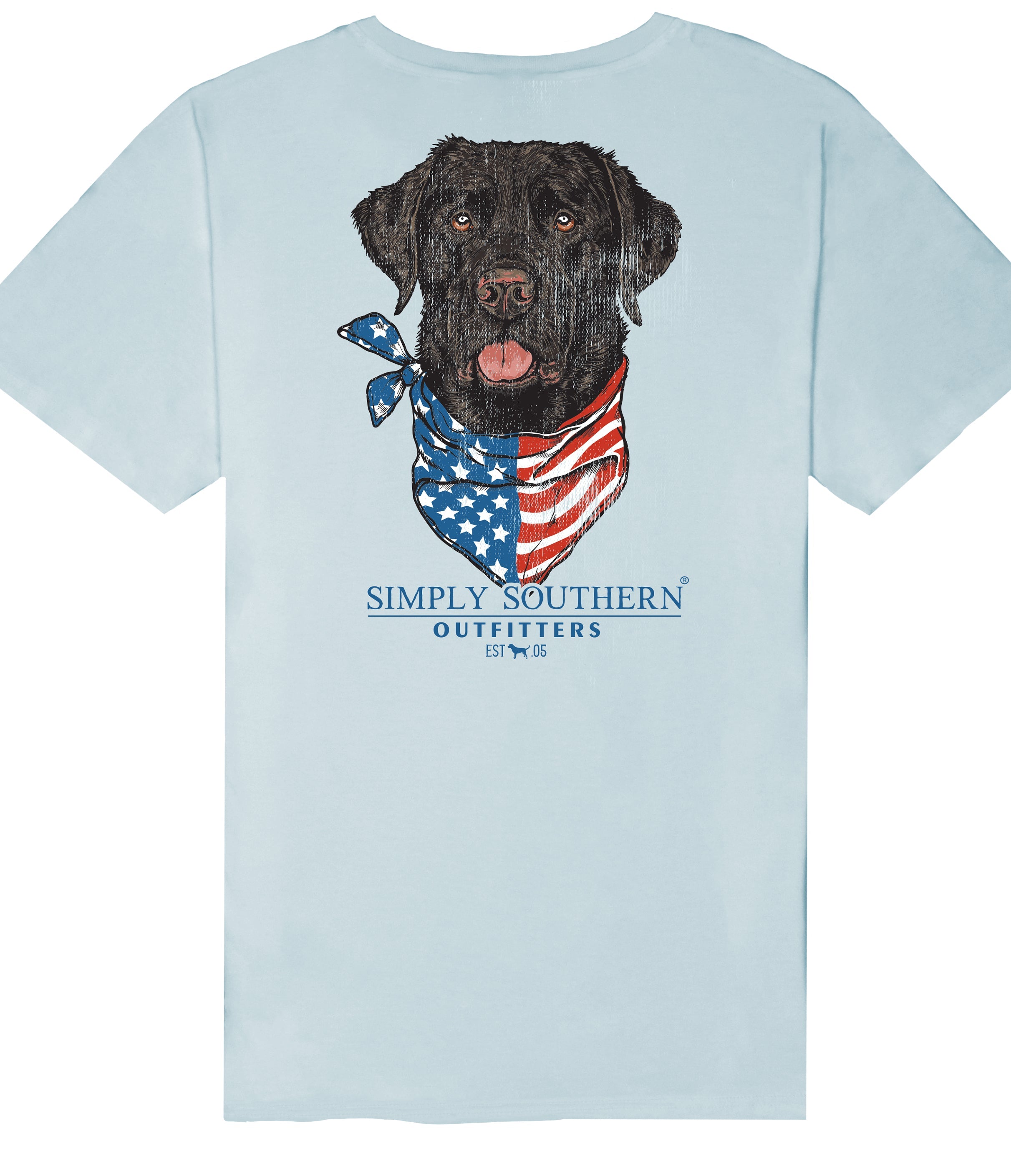 Simply Southern USA Dog - Adult & Kids T-Shirts, Sweatshirts & Hoodies apparel design preview 1