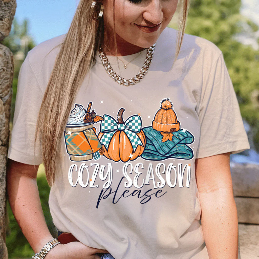 Girlie Girl Lulu Mac Cozy Season Fall Canvas - Adult & Kids T-Shirts, Sweatshirts & Hoodies apparel design preview 1