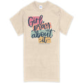 Southern Couture Girl Pray About It Soft - Adult & Kids T-Shirts, Sweatshirts & Hoodies apparel design preview 1