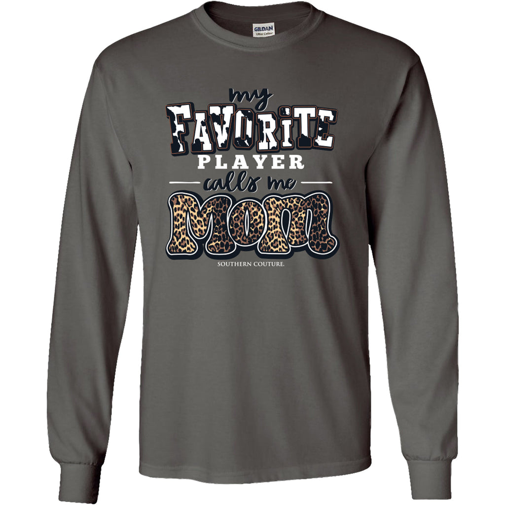 Southern Couture Favorite Player Mom Soft - Adult & Kids T-Shirts, Sweatshirts & Hoodies apparel design preview 1
