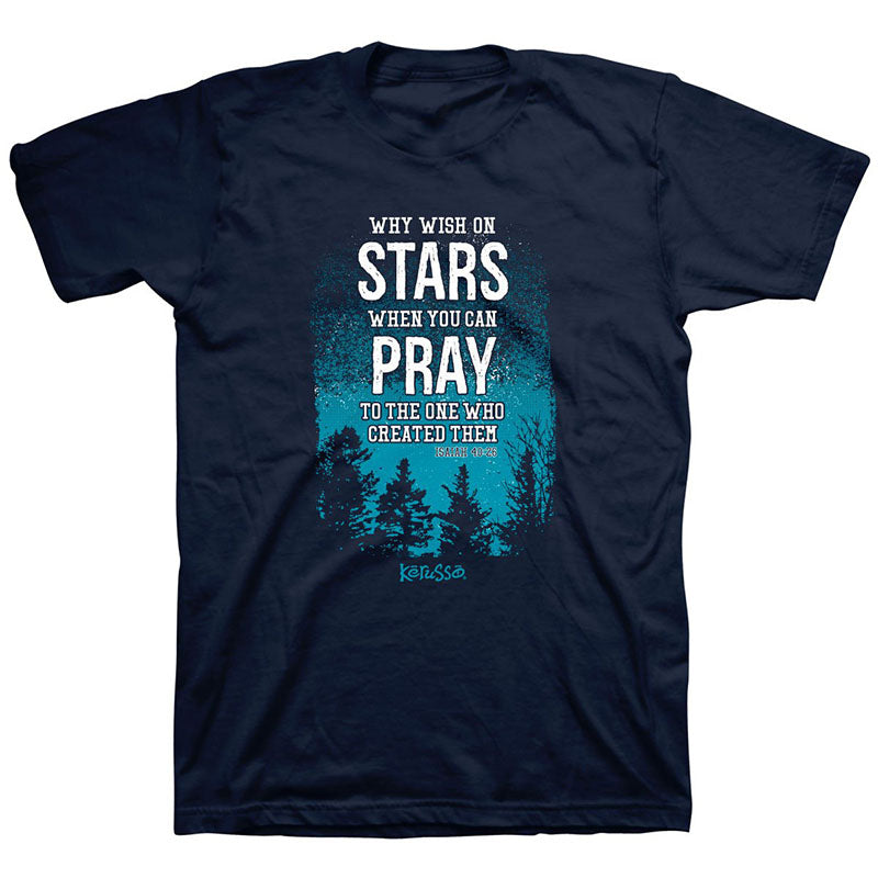 Kerusso Stars In The Sky Pray Christian - Adult & Kids T-Shirts, Sweatshirts & Hoodies apparel design preview 1