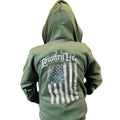 Country Life USA Flag Full Zip - Adult & Kids T-Shirts, Sweatshirts & Hoodies apparel design preview 1