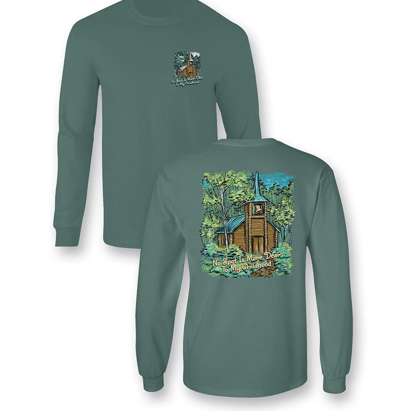 SALE Sassy Frass Little Brown Church Comfort Colors - Adult & Kids T-Shirts, Sweatshirts & Hoodies apparel design preview 1