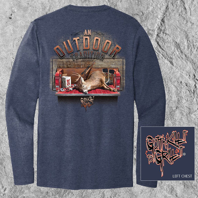 SALE Gotta Kill It To Grill Outdoor Tradition - Adult & Kids T-Shirts, Sweatshirts & Hoodies apparel design preview 2