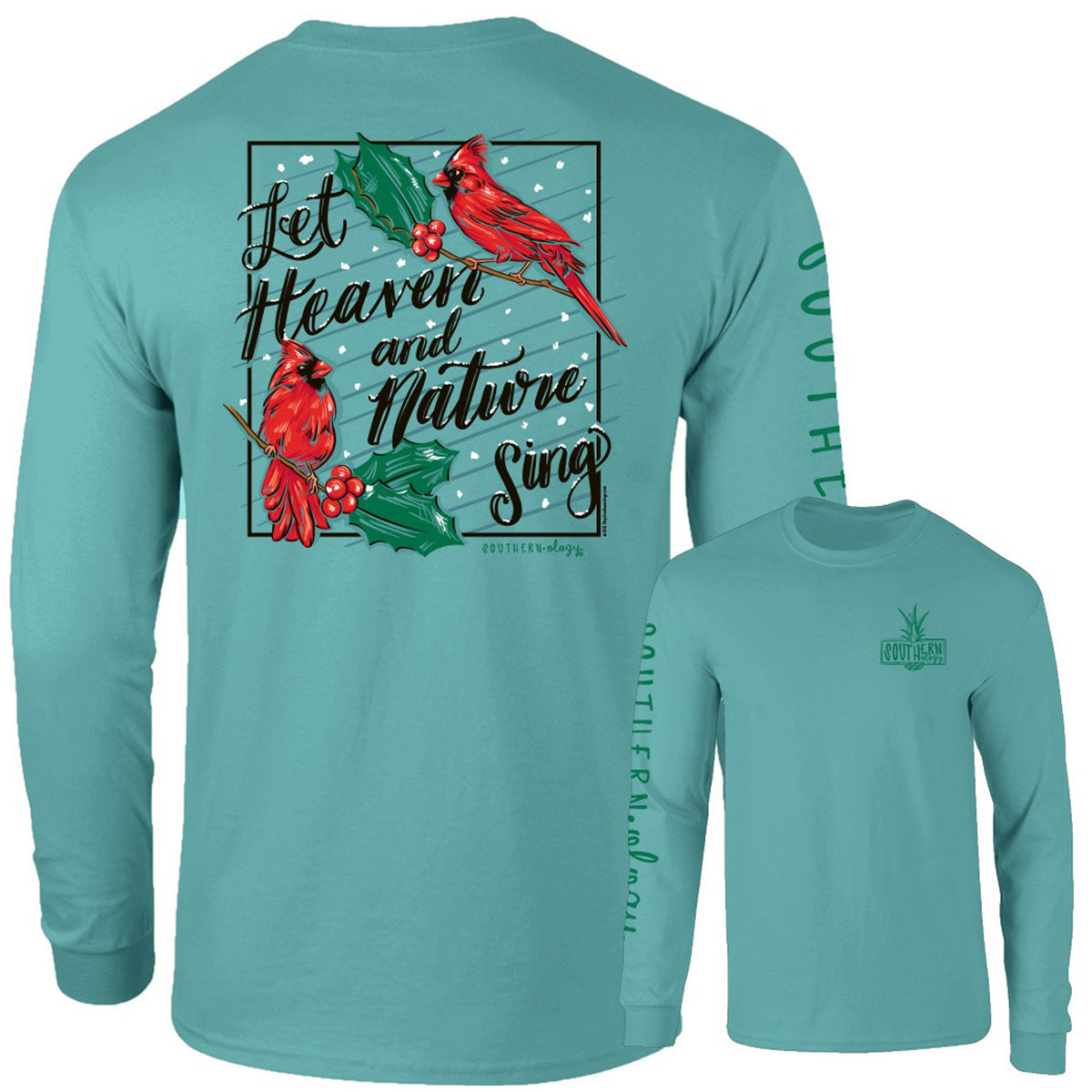 Southernology Heaven and Nature Sing Holiday Comfort - Adult & Kids T-Shirts, Sweatshirts & Hoodies apparel design preview 1