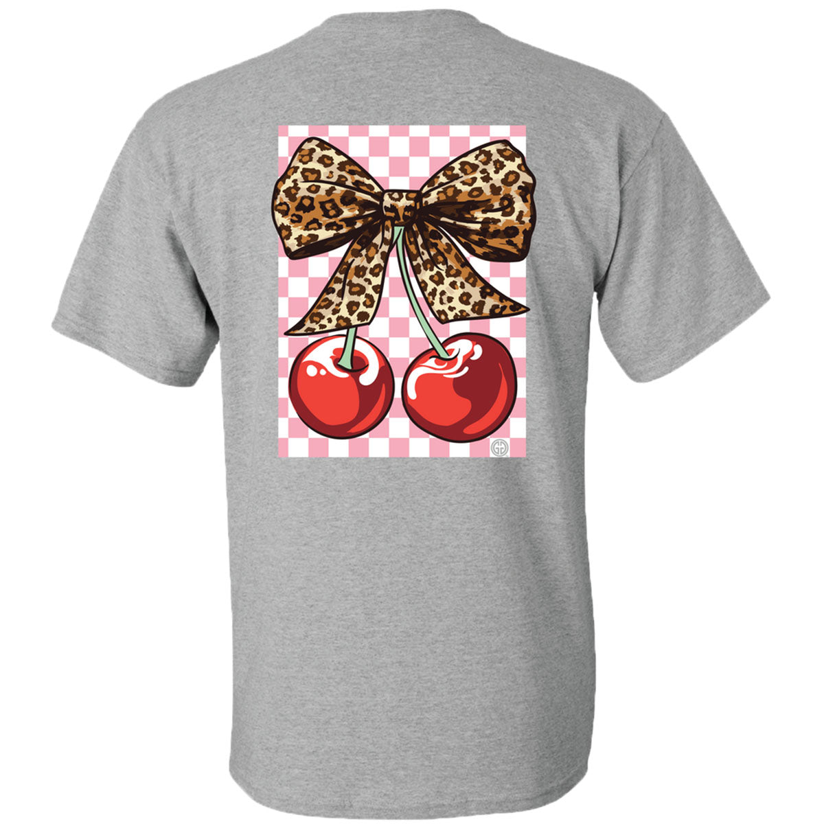 Girlie Girl Originals Leopard Cherry - Adult & Kids T-Shirts, Sweatshirts & Hoodies apparel design preview 2