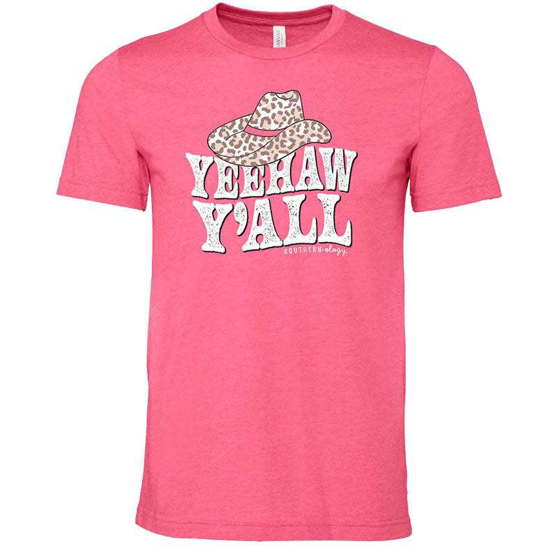 Southernology Yeehaw Y'all Cowboy Hat Statement - Adult & Kids T-Shirts, Sweatshirts & Hoodies apparel design preview 1