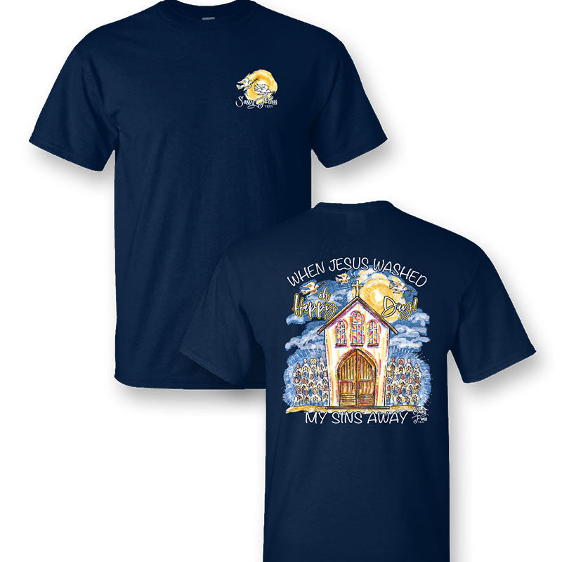 SALE Sassy Frass Oh Happy Day Faith - Adult & Kids T-Shirts, Sweatshirts & Hoodies apparel design preview 1