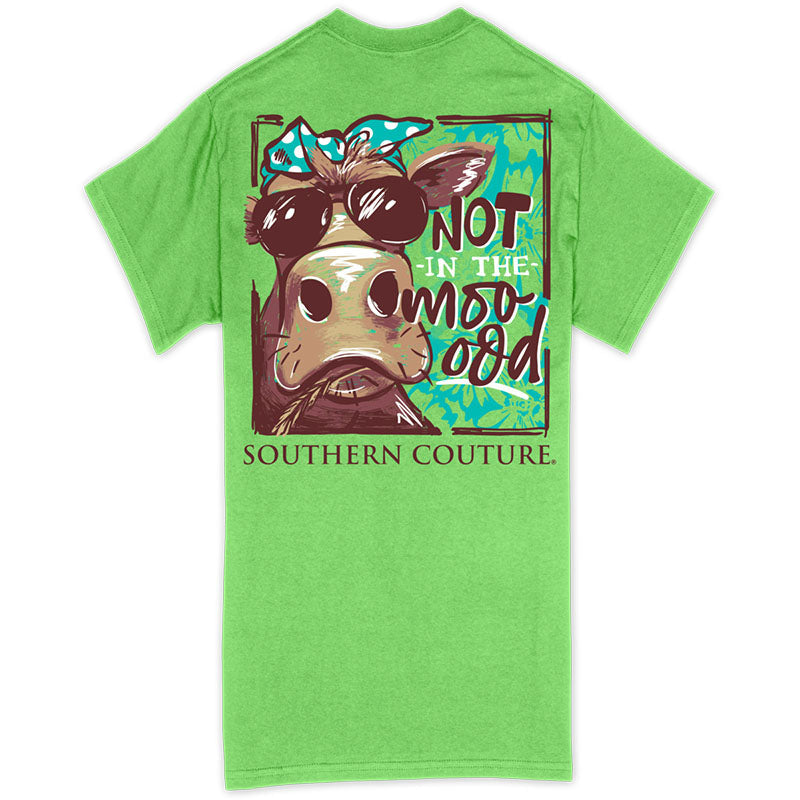 Southern Couture Classic Not in the Mood Cow - Adult & Kids T-Shirts, Sweatshirts & Hoodies apparel design preview 1