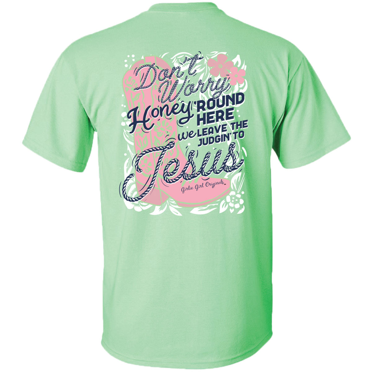 Girlie Girl Originals Judgin To Jesus - Adult & Kids T-Shirts, Sweatshirts & Hoodies apparel design preview 2
