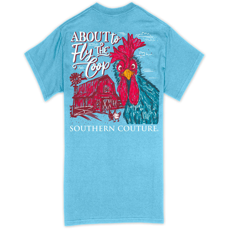 Southern Couture Classic About to Fly the Coop - Adult & Kids T-Shirts, Sweatshirts & Hoodies apparel design preview 1
