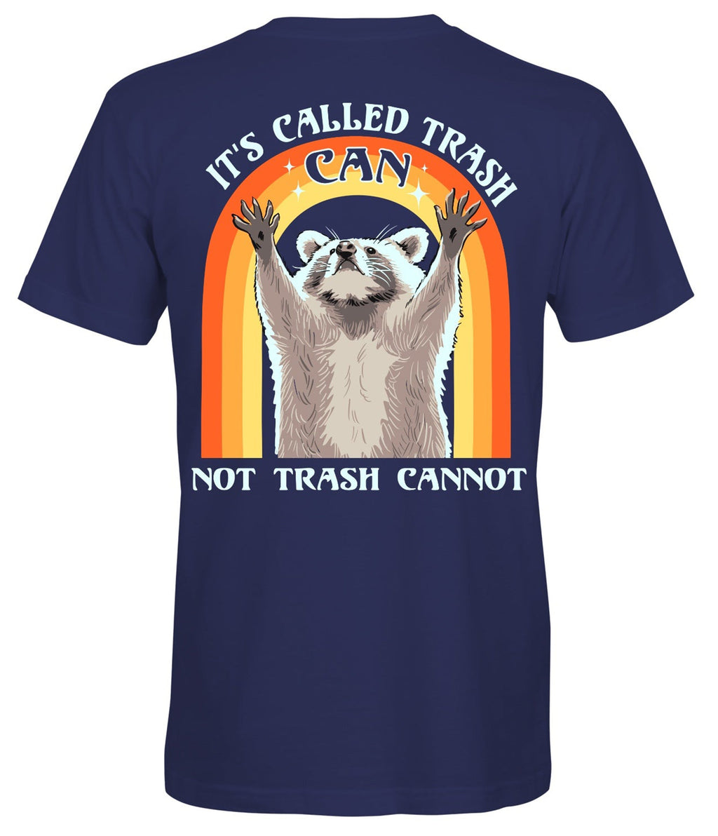 Southern Attitude Trash Can Raccoon - Adult & Kids T-Shirts, Sweatshirts & Hoodies apparel design preview 1