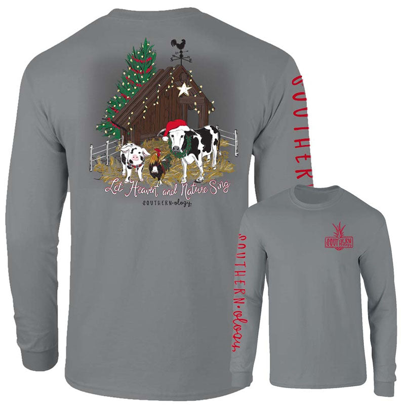 Southernology Heaven and Nature Sing Holiday Comfort - Adult & Kids T-Shirts, Sweatshirts & Hoodies apparel design preview 2