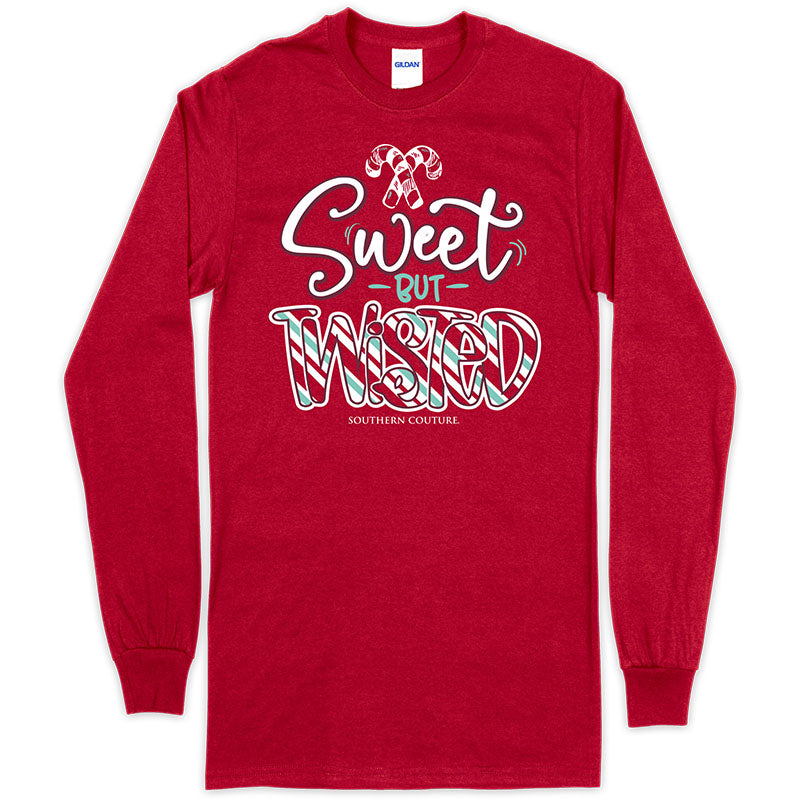 SALE Southern Couture Sweet But Twisted Holiday Soft - Adult & Kids T-Shirts, Sweatshirts & Hoodies apparel design preview 1