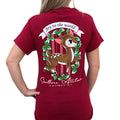 Southern Attitude Preppy Holiday Joy To The World - Adult & Kids T-Shirts, Sweatshirts & Hoodies apparel design preview 1