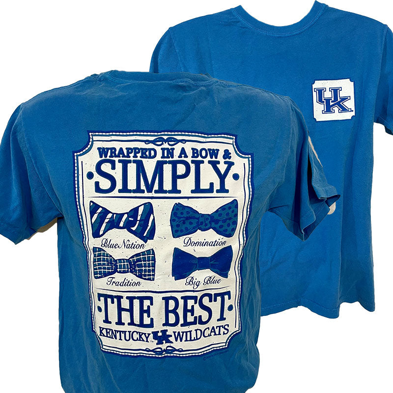 Kentucky Simply The Best Bows Comfort Colors - Adult & Kids T-Shirts, Sweatshirts & Hoodies apparel design preview 1