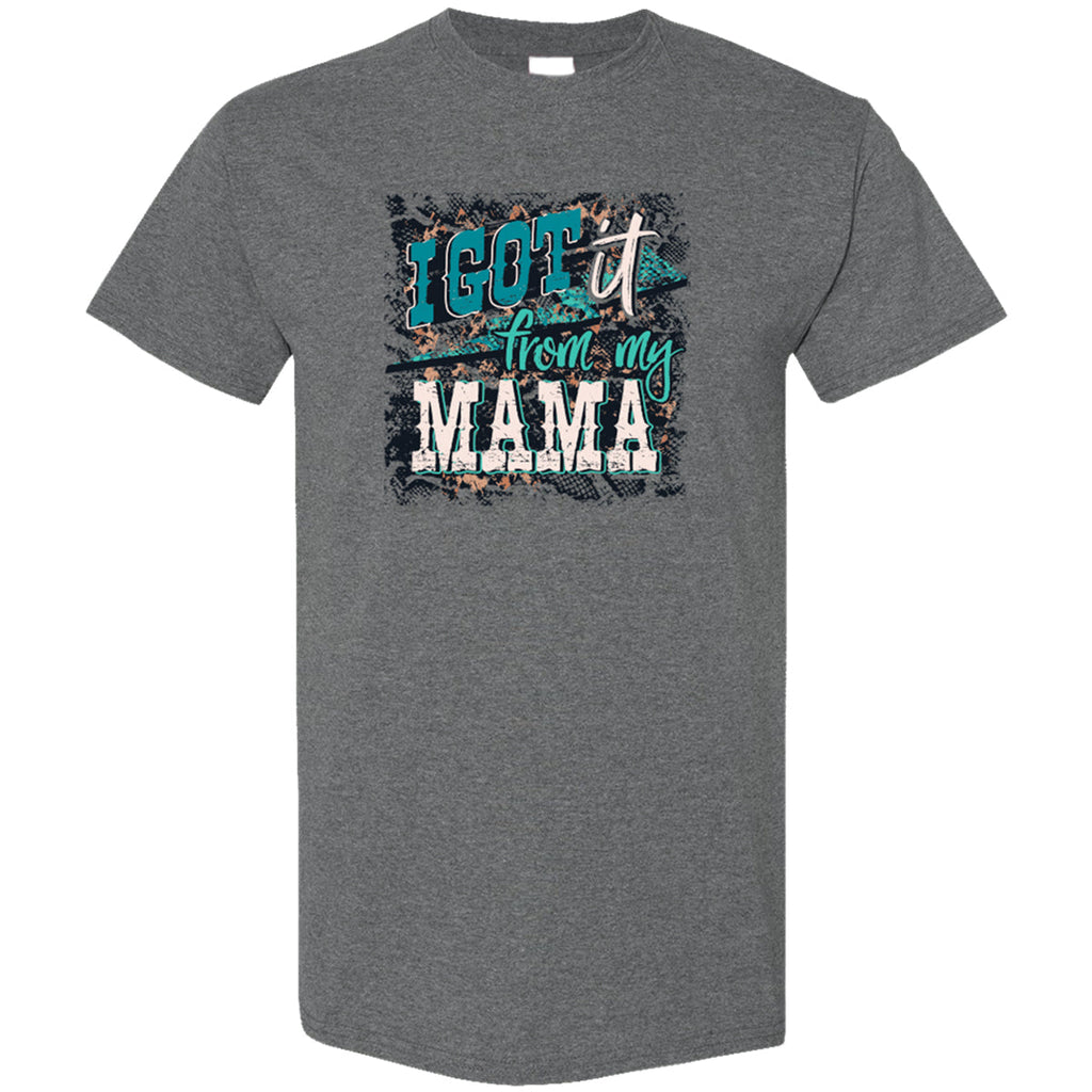 Southern Couture Soft I Got It From My Mama - Adult & Kids T-Shirts, Sweatshirts & Hoodies apparel design preview 1