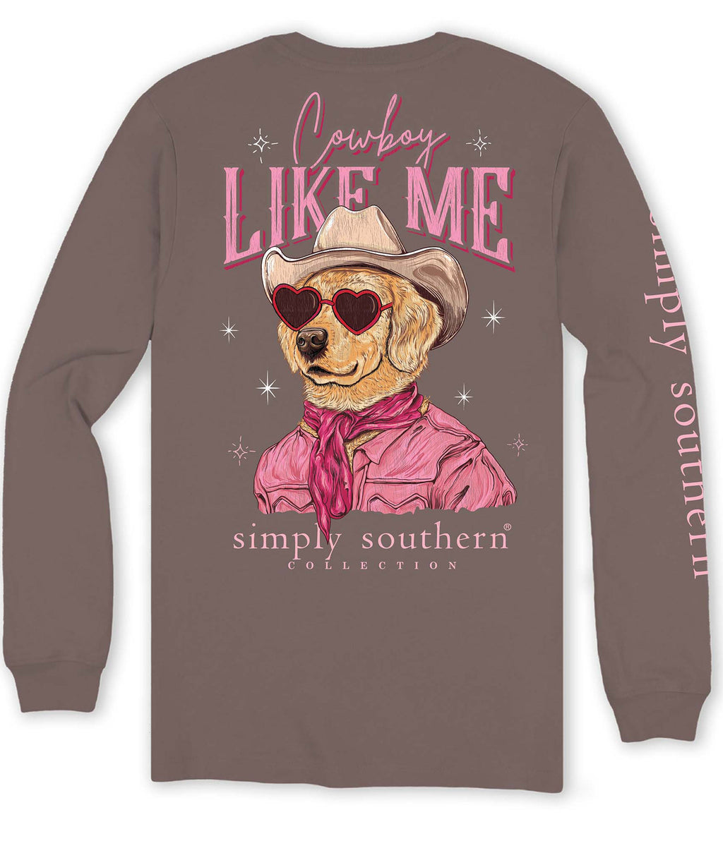 Simply Southern Like Me Dog - Adult & Kids T-Shirts, Sweatshirts & Hoodies apparel design preview 1