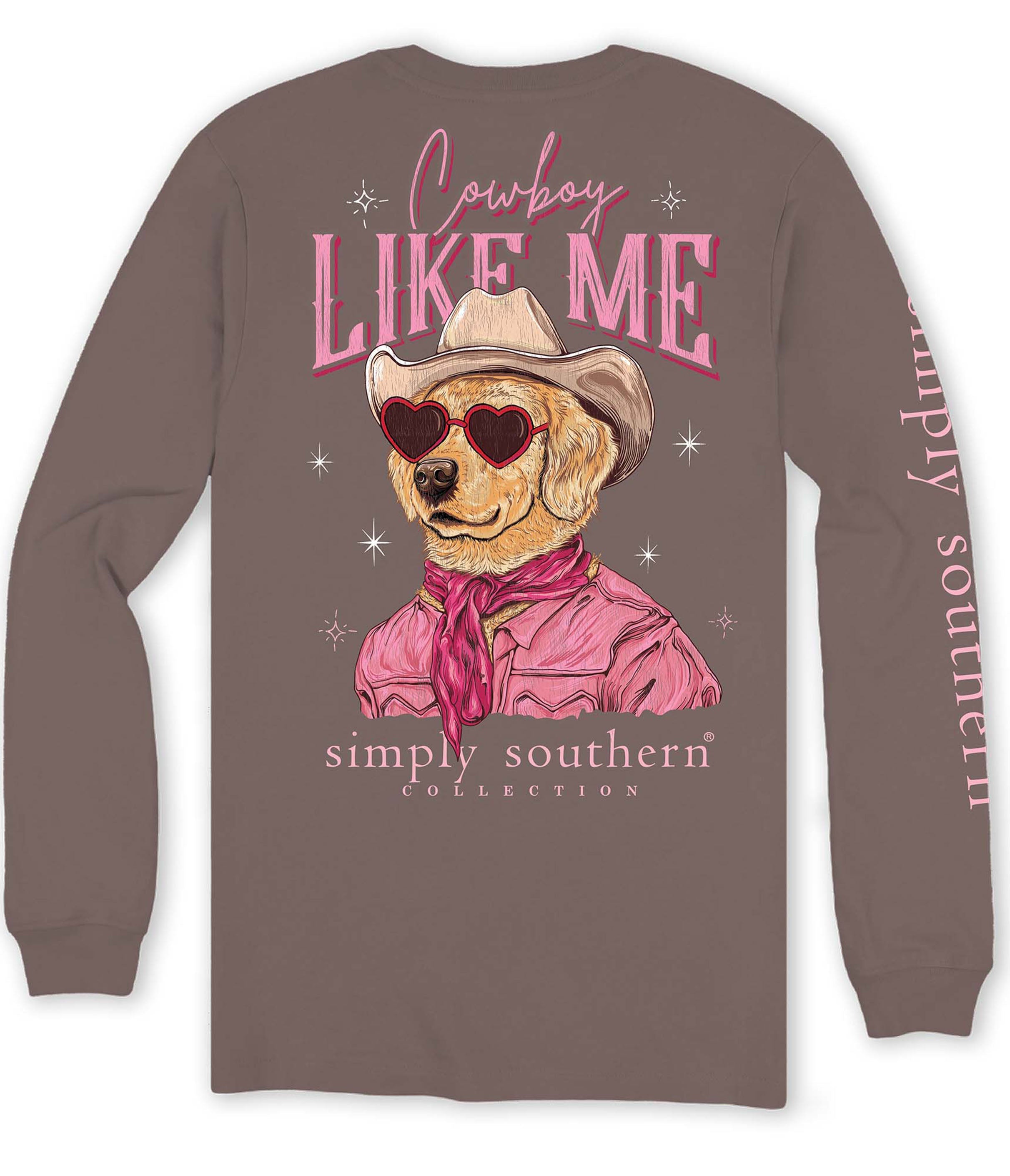Simply Southern Like Me Dog - Adult & Kids T-Shirts, Sweatshirts & Hoodies apparel design preview 1